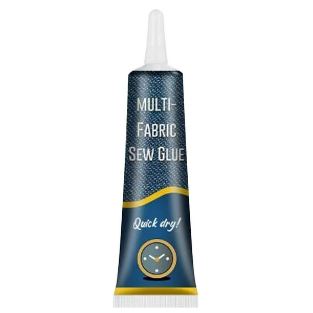 2 Uds 50ml Pegamento para Coser Tela Secado Rápido Ropa Cuero Reparación Costura