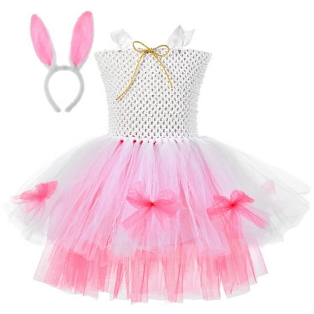 

Girl First Birthday Outfit Kids Toddler Baby Girls Spring Summer Floral Bee Fancy Dress Easter Bunny Carnival Accessory Set Tutu Princess Dress