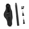 thumbnail image 5 of Almencla Action Camera Waist Belt Mount Holder Selfie Stick Monopod Black Portable Replacement Convenient 1/4" Screw for Sports Hiking, 5 of 8