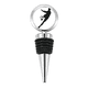 thumbnail image 1 of Sports football soccer silueta Tapón de botella de Goma de acero inoxidable, 1 of 4