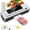 50 &1 Roll Bag, variant on Yucurem Vacuum Sealer Machine with 50 Bags, Auto Vacuum Sealer for Food with Dry & Moist Modes, Built-in Cutter, Compact Design for Food Storage