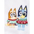 thumbnail image 3 of Bluey Girls Button Front Top and Pants Pajama Set, 2-Piece, Sizes 4-12, 3 of 3