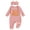 Red, variant on Halloween Baby Girl Outfit Pumpkin Long Sleeve Onesie Romper Jumpsuit Halloween Clothes Girl(Red,3-6 Months)