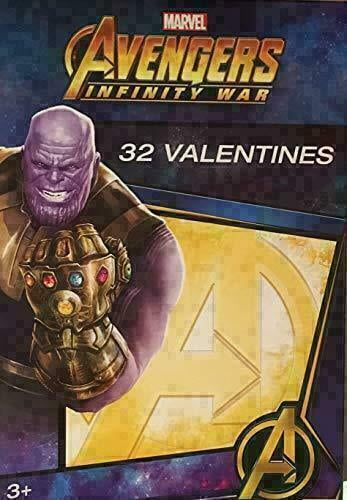 Paper Magic Marvel 32 Valentines Avengers Infinity War Thanos Cards - Walmart.com