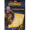 Paper Magic Marvel 32 Valentines Avengers Infinity War Thanos Cards