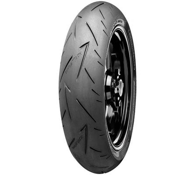 120/70ZR-17 (58W) Continental Sport Attack 2 Hypersport Radial Front Motorcycle Tire
