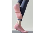 thumbnail image 2 of Women's Cotton socks Socks with Grips Non Slip Yoga Socks for Women 5-Pack, 2 of 4