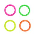 thumbnail image 3 of Throwing Rings For Kids 24pcs Toss Circle Ring Throwing Rings Toy Funny Hollow Circle Rings Toy for Girl Boy (6cm of Inside Diameter,0.7cm of Diameter,Random Color), 3 of 8