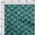 thumbnail image 2 of oneOone Polyester Lycra Turquoise Green Fabric Dot Craft Projects Decor Fabric Printed By The Yard 56 Inch Wide, 2 of 4