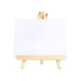 thumbnail image 2 of Caballete trípode de madera Mini caballete decoración que muestra pinturas en lienzo suministros para artistas soporte de exhibición ligero caballete , 18cmx24cm Soledad Mini caballete de artista, 2 of 10