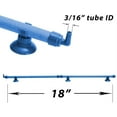 thumbnail image 2 of 18" Length Aquarium Air Stone Bubble Wall Tube Oxygen Diffuser Bar Decor Accessory for Fish Tank(Blue, 1pcs), 2 of 6