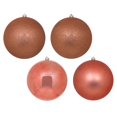 thumbnail image 1 of Vickerman N592571DA 10 in. Coral Ball 4 Finish Assorted Ornament - 4 per Bag, 1 of 3