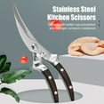 thumbnail image 3 of Poultry Shears Stainless Steel Kitchen Scissors Multi-Purpose Scissors for Meat Chicken Fish Seafood BBQ, 3 of 7
