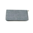 thumbnail image 6 of Women Wallets Card Organizer, PVC embossed vintage pattern,Blue, 6 of 8