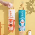 thumbnail image 4 of AMERTEER Waste Bag Organizer Waste Bag Organizer with Lanyard Bottom Opening Smooth Extraction Space-Saving Cartoon Pattern Garbage Bag Organizer Kitchen Supply, 4 of 6