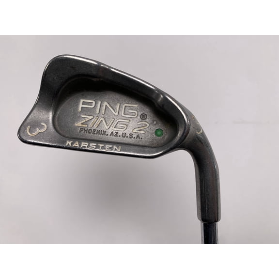 Pre-Owned Ping Zing 2 Single 3 Iron Green Dot 2* Up Karsten Regular Steel Mens RH