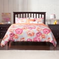 thumbnail image 2 of Mission King Solid Wood Platform Bed in Espresso, 2 of 11