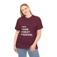 thumbnail image 6 of I beg your finest pardon Unisex Heavy Cotton Tee, 6 of 11