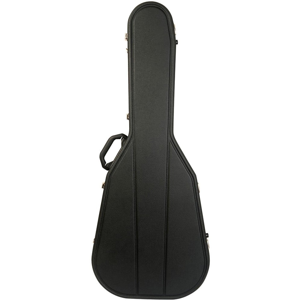 Hiscox Cases Acoustic Guitar Case/OOO & OM Black Shell/Silver IntPro