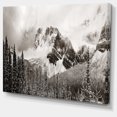 thumbnail image 2 of Collines Enneigées et Lac Bow - Impression sur Toile Paysage, 2 of 3