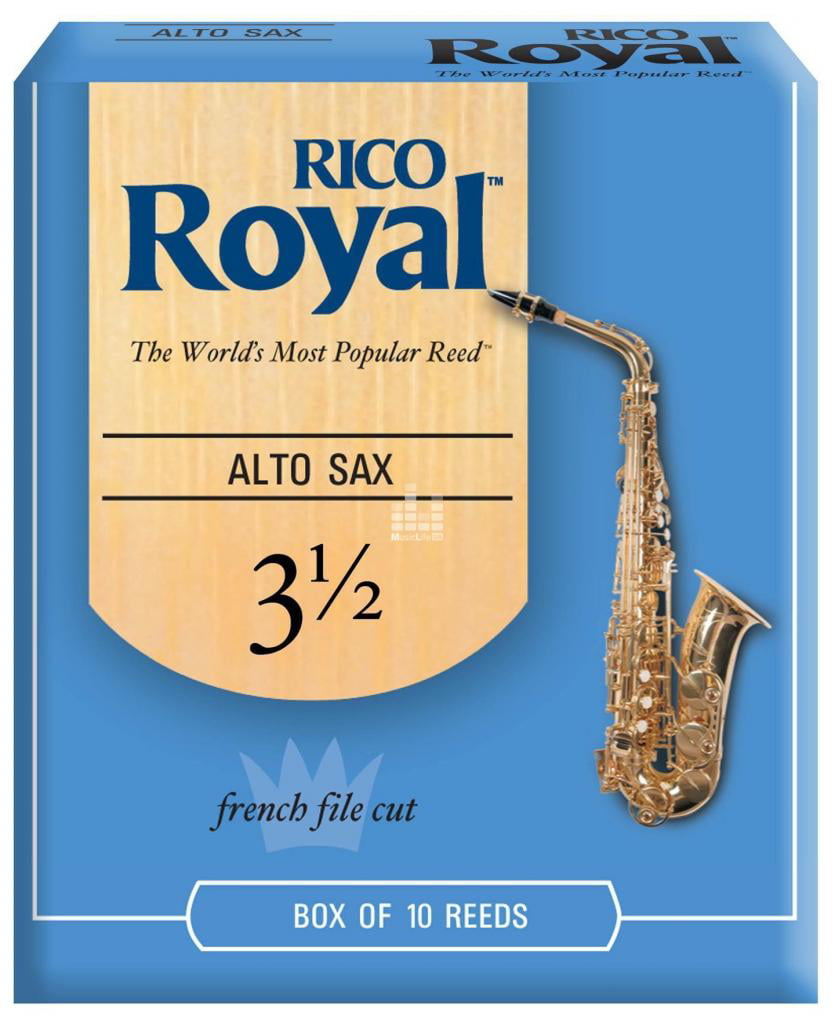 Royal Tenor Sax Reeds 10-pack Strength 3.5 