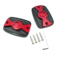 thumbnail image 3 of Almencla 2 Pieces Motorcycle Brake Fluid Tank Cap Cover for C400GT 2019-2023 Red, 3 of 8