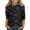 Blue, variant on Grblisyd Boys Girls 3/4 Sleeves Halloween Tops Casual Crewneck Trendy Graphic Shirts for Fall Daily Wear Clothes