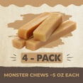 thumbnail image 6 of (2 pack) Mighty Paw Yak Cheese Himalayan Dog Chews, Natural Long Lasting Treats for Dogs (X-Large, 4 Pack), 6 of 10