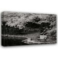 thumbnail image 1 of Vitaly Geyman 40x28 Gallery Wrapped Canvas Wall Art Titled - Autumn Trio II BandW, 1 of 4