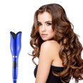 thumbnail image 4 of Enchufe de la UE Curling Hierro Calefacción Temperatura Ajustable Curler Anti-Scald 110-240V Viaje portátil Peluquería Peluquería Waver Blue Dido Hogar, 4 of 6