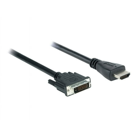 V7 V7E2HDMIDVID-02M-2N HDMI DVI Cable (M/M) HDMI/DVI-D Dual Link Black 2m - HDMI/DVI-D for Video