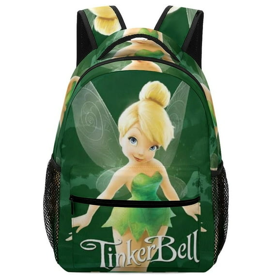 16.5In Tinker Be-l Backpack Lightweight Backpack Large Capacity Portable Outdoor Travel Backpack Laptop Bag