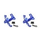 thumbnail image 2 of Sidaley Soporte de luz de señal de giro CNC aluminio ajustable ligero soporte de placa de matrícula de motocicleta montaje impermeable Azul 2piezas, 2 of 4