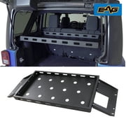 EAG Interior Rear Cargo Basket Rack Luggage Storage Carrier Fit for 2007-2018 Wrangler JK 4 Door Unlimited Sahara Sport Rubicon