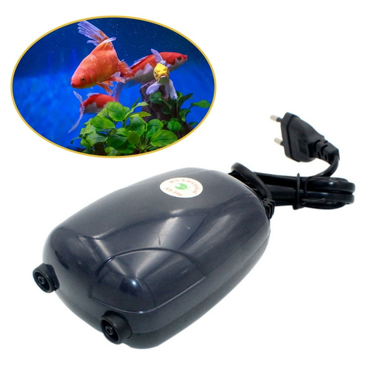 Small Aquarium Air Pump Ultra-Silent Oxygen Provider, Fish Breeding  Accessories with Tube for Outdoor Fishing