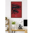 thumbnail image 2 of NFL Atlanta Falcons - Logo 25 Wall Poster, 22.375" x 34" Framed, 2 of 5