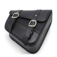 thumbnail image 3 of CSChome Fake Leather Motorcycle Bag Motorcycle Swingarm Bag Waterproof Faux Leather Adjustable Strap Large Capacity Universal Saddlebag, 3 of 7