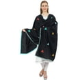 thumbnail image 5 of Phagun Indian Women's Chunni Designer Cotton Dupatta Ethnic Stole Scarves-Black, 5 of 5