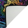thumbnail image 4 of GZHJMY Indian Mandalas Paisley Dragonfly Area Rug 4x6 Decorative Comfort Floor&nbsp;Carpet Nursery Rugs Non-Slip Rectangle Mat for Entryway Bedroom Decor Kids Playing Room Carpet Runner, 4 of 7