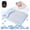 BLUE, variant on Pet Cooling Mat for Dogs and Cats, Wear Resistant Waterproof Washable Summer Chill Pad, Portable Comfortable Pet Bed Mat