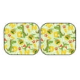 thumbnail image 7 of Haiem Cartoon Dinosaurs Car Windshield Sun Shade (2 Pieces) Foldable Windshield Sun Shade Car Accessories for Truck SUV Pickup-Medium, 7 of 7