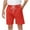 Pink, variant on Plebaso Summer Men's Casual Shorts Drawstring Lightweight Shorts Plain Elastic Waist Short Pants for Men