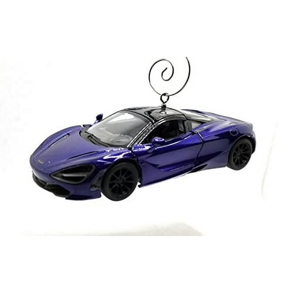 Christmas Ornament for McLaren 720S Purple Large