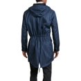 thumbnail image 3 of Kenneth Cole Mens Pinstripe Anorak Jacket, Blue, Medium, 3 of 3