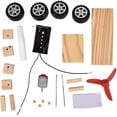 thumbnail image 4 of Madera Diy energía eólica eléctrica ciencia física experimento juguete chico niños física aprendizaje ciencia, 4 of 5