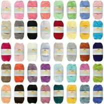 JubileeYarn Delightfully Fine Yarn - Lace Weight Bamboo - Variety Package - 4 Skeins