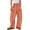 Orange Pants for Women, variant on jtjvou Womens Baggy Wide Leg Pants Casual Fall Trousers Palazzo Pants Drawstring Waist Barrel Sweatpants with Pockets Green L