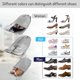 thumbnail image 4 of 15 Pices (gris Clair) Sac Chaussures De Voyage, Grand Sac De Rangement Pour Chaussures, Non-tiss Avec Fentre Transparente Pour Homme Et Femme, 4 of 5