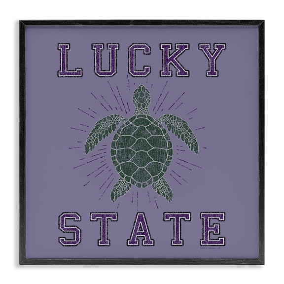 Stupell Industries Coastal Black Framed Giclee Art, 12 x 12, by Spirit Animals/Life Is High