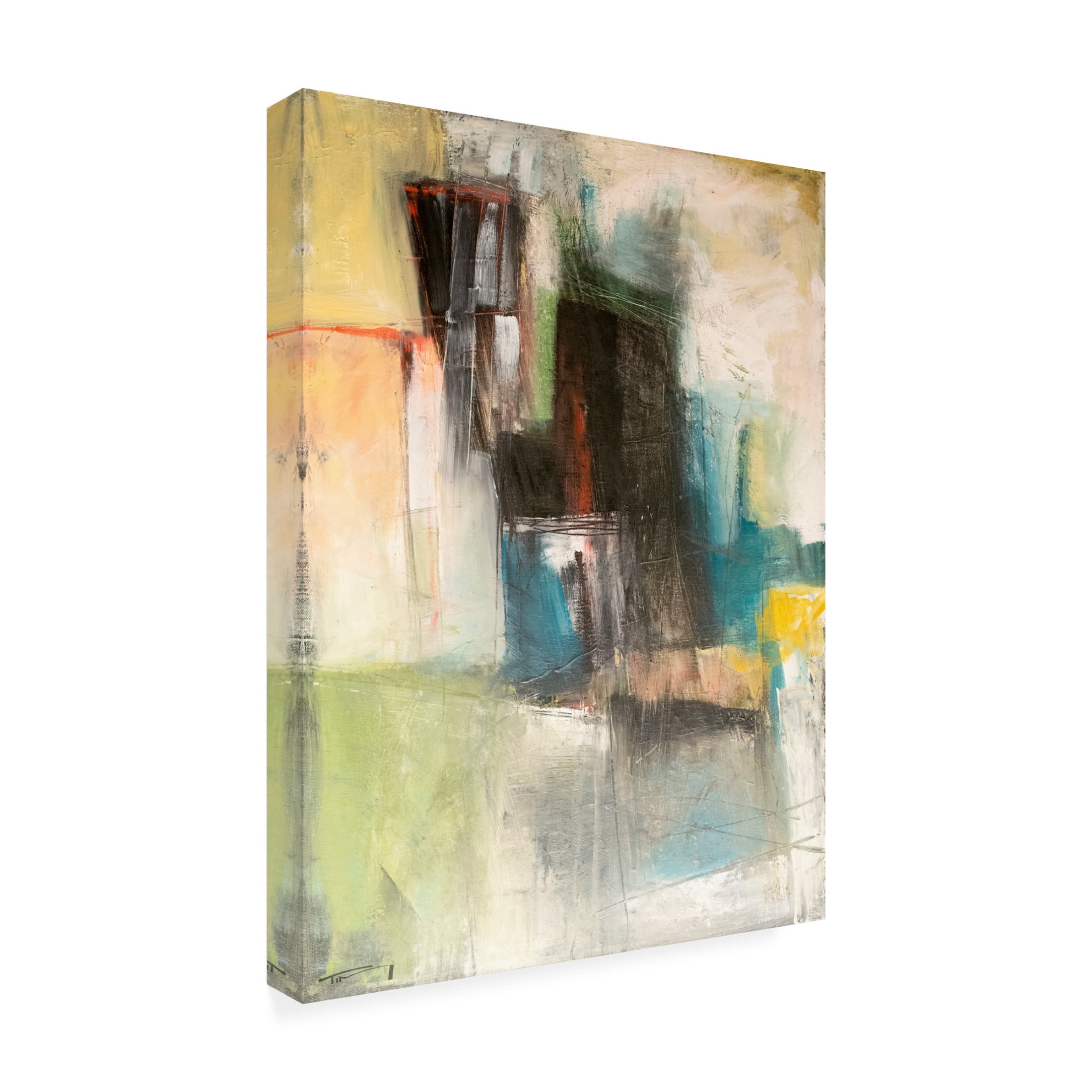 Canvas Wall Art - Tim Nyberg 'Cliff Dwellers' Wall Art for Living Room, Bedroom, or Office Décor by Trademark Fine Art - 14 x 19 Inches